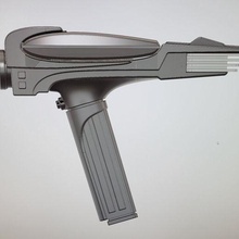 star trek mk2 phaser - continues game weapon laser startrek 3d print model - Mito3D