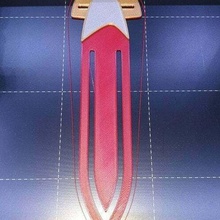 étoile randonnée Starfleet insigne signet livre signets entreprise 1701 badge train lire Star Trek 3d print model - Mito3D