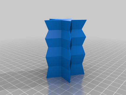 Star Vase Kunst Basic Box Container einfach 3d print model - Mito3D