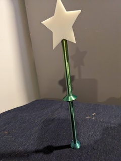 star wand Game cosplay 3d print model - Mito3D