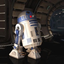 star wars - r2d2 très détaillé et prêt à imprimer 360 rotation de la tête des entretoises utiliser une boîte rangement gadget x-wing les guerres étoiles détaillée instructions imprimable droid 3d print model - Mito3D