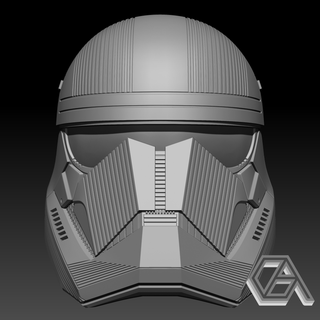 Star Kriege Sith Soldat Helm Cosplay Kunst 3d print model - Mito3D