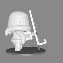 star wars - stormtrooper vários jannie clone soldado imperial 3d print model - Mito3D