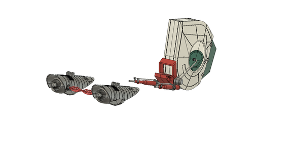 star savaşlar kalabalık sayfalar kapsül yarışçı podracer nimet Havva anakin Sebulba Tatooine 3d print model - Mito3D