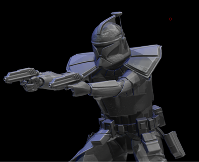star savaşlar ark ileri keşif komando asker p1 zırh klon yüksek poli model Bedava gelecek Kamino animasyon filmler detaylı Sanat oyuncak heykel 3d print model - Mito3D
