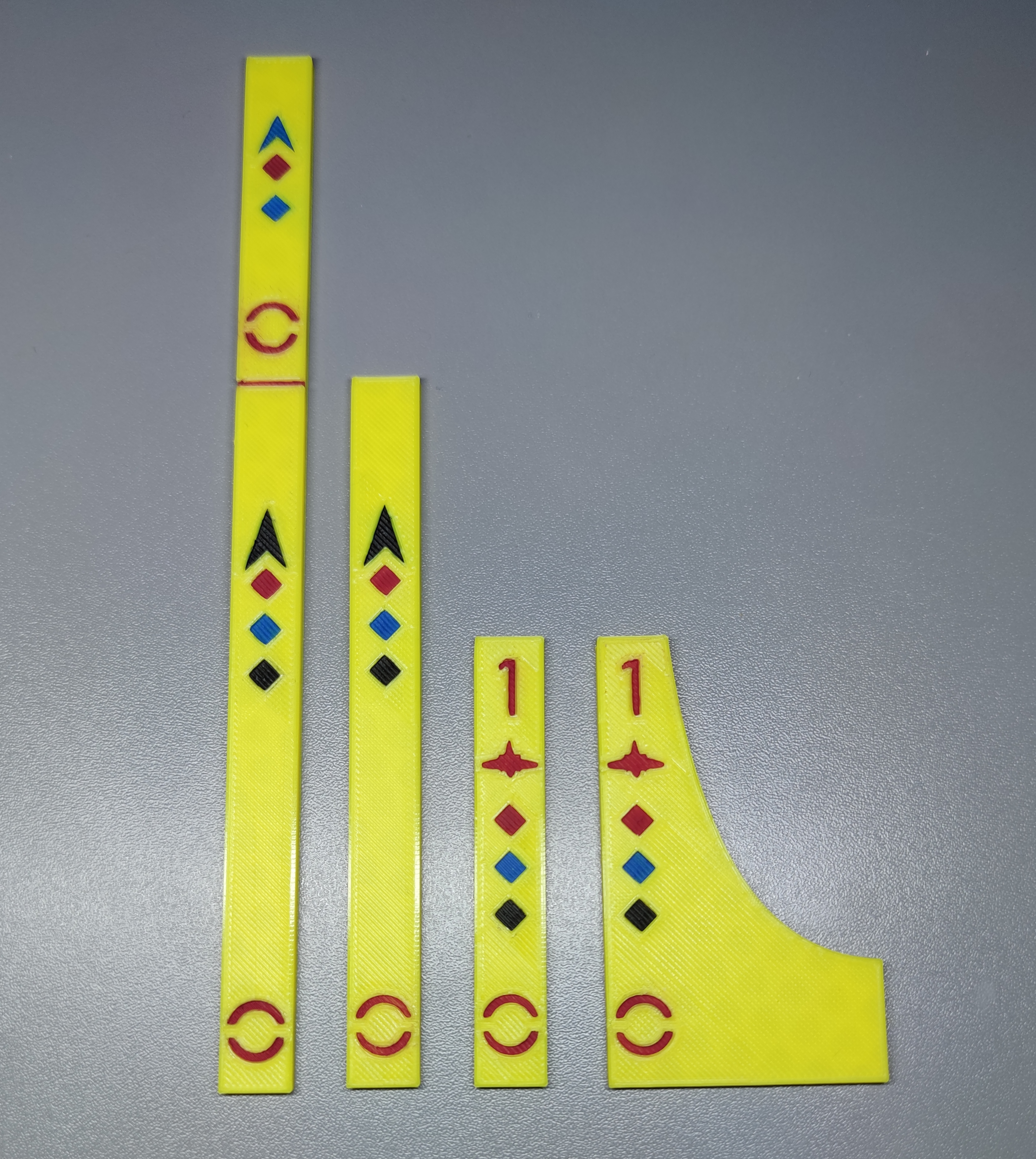 Star Kriege Armada galaktisch Republik Angebot Lineale Lineal Messung Werkzeug Tafel Spiel Krieg Spiele Fantasie 3D print model - Mito3D