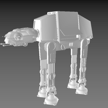 star wars at-at walker art replica prop movie vehicle figurine figure toy 3d print model - Mito3D