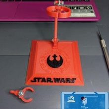 star wars base 6'' figures rebel alliance collectable 3d print model - Mito3D