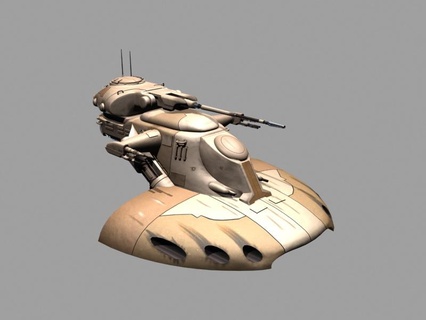 Estrela guerras batalha tanque batalha tanque Estrela guerras 3d print model - Mito3D