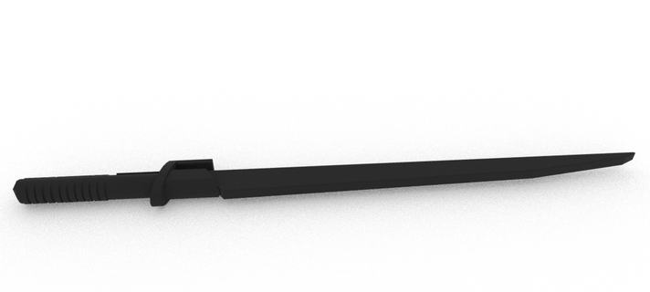 star wars black series saber mandalorian model figure accesory 3d print model - Mito3D