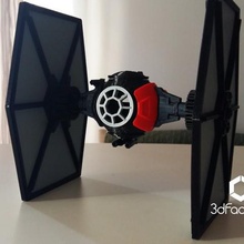 star wars black series first order special forces tie fighter various starwars 3d print model - Mito3D