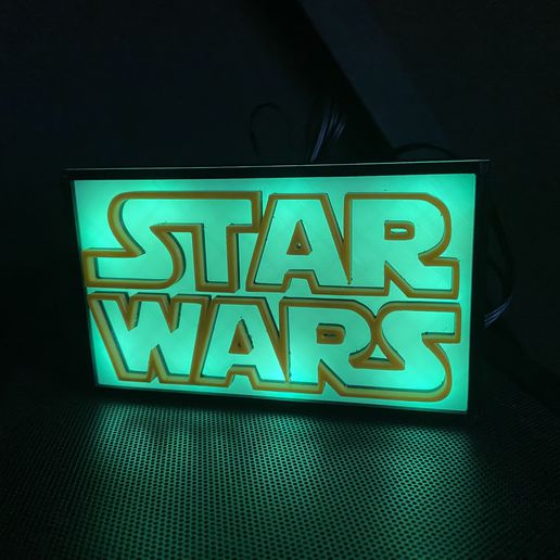 star wars box light 3D print model - Mito3D