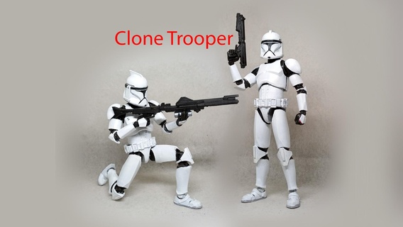 star wars clone trooper 1 12 articulated action figure mandalorian clonetrooper jedi sith games characters poseable model toy comic animation attack clones 3d print model - Mito3D