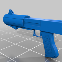 star wars clone suppressed trooper pistol 1 12 6 scales 3d print model - Mito3D
