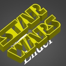 star wars cookie cutter gioco stella le guerre 3d print model - Mito3D