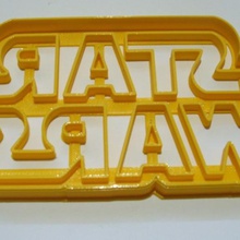 star wars cortadores de galletas fresa casa el logotipo cortador stl sharp las cookies porcelana fría 3d print model - Mito3D