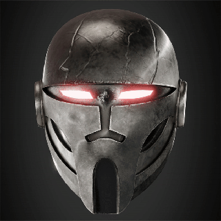 star wars darth momin helmet cosplay 3d print model - Mito3D