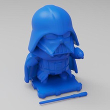 star wars darth vader game purakito plakit toymaker toys figurines action figures collectibles collections 3d print model - Mito3D