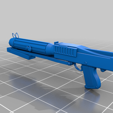 star wars dc15-s blaster rifle folded stock revenge sith 1 12 6 scale 3d print model - Mito3D