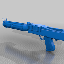 étoile guerres dc15 blaster fusil Stock livre boba fett 1 12 6 échelle 3d print model - Mito3D