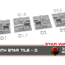 star savaşlar ölüm yüzey fayans d1 yeni umut Bandai blender masa oyunu Yıldızı oyunlar masassi massassiorder minyatürler bilimkurgu Yıldız Savaşları oyuncak 3d print model - Mito3D