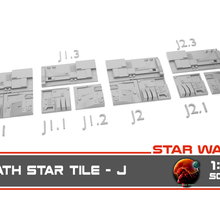estrella guerras muerte superficie loseta esperanza juegos mesa Muerte massassi massagress miniatura ciencia ficción guerra Galaxias losas 3d print model - Mito3D