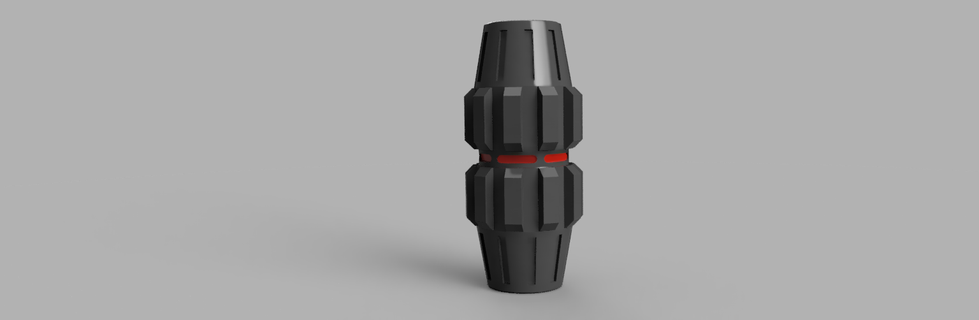 star wars death trooper c-25 grenade open version props jedi gadgets fallen order droid panel sith cosplay accessories weapons ender 3d print model - Mito3D
