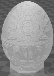 star wars egg easter design trooper bunny death letters art theme movie 3d print model - Mito3D