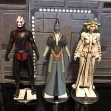 star wars father son daughter custom vintage action figure set clone wars animated 375 6 comic book jedi sith 5 poa 1 18 1 6  star wars  sith jedi clone wars father son daughter action figure custom figure toy 1 18 3d print model - Mito3D
