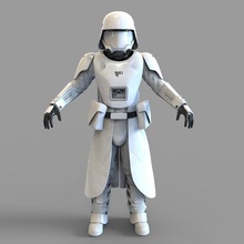 yıldız birinci dereceden snow trooper giyilebilir zırh savaşları çeşitli savaşlar cosplay kask starwars snowtrooper kar haydut bir yeni umut yazdırılabilir klon clonetrooper stromtrooper fırtına 3d print model - Mito3D