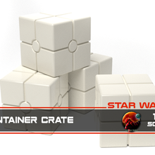 star wars hoth box container battlefront 2 gaming legion terrain massassi massassiorder starwars storage tabletop games 3d print model - Mito3D