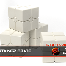 estrella guerras hoth caja envase frente batalla 2 juego azar legión terreno massassi massagress guerra Galaxias almacenamiento 3d print model - Mito3D