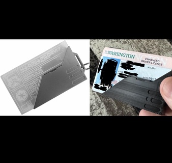 star savaşlar imparatorluk 3 card cüzdan Yıldız Savaşları Kostüm oyunu mandaloryalı Ahsoka Fırtına asker kart Kulp destek anahtarlık Bedava destekler Yazdır yer print in place 3d print model - Mito3D