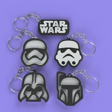 star wars key chain jewelry boba darth vader marvel stormtrooper chave chaveiro 3d print model - Mito3D