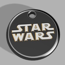 star wars key ring 3d print model - Mito3D