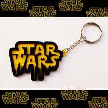 star wars keychain home key ring stencil 3dlito 3d print model - Mito3D