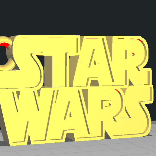 estrella guerras llavero guerra Galaxias 3D print model - Mito3D
