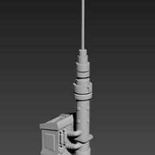 estrella guerras legión comunicación torre 3d print model - Mito3D