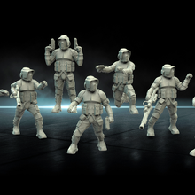 Star Kriege Legion erkunden Klon Soldaten Miniaturen Kriegsspiel Yoda vader Palpatine Lando Soldat Reich atst Panzer Prätorianer Kaiser Jedi Sith Droide Rebellen 3d print model - Mito3D