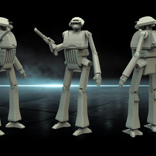star savaşlar lejyon taktik droid komutan minyatürler savaş oyunu Yoda Vader palpatine Lando asker imparatorluk atst tank Praetorian imparator Jedi Sith asiler 3d print model - Mito3D