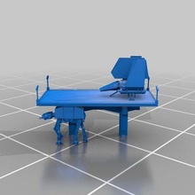 star savaşlar lejyon arazi onaylamak iniş ped faliyet alani sahne araç Yıldız Savaşları 3d baskı 3d print model - Mito3D