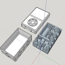star wars legion token tray tool 3d printing 3d print model - Mito3D