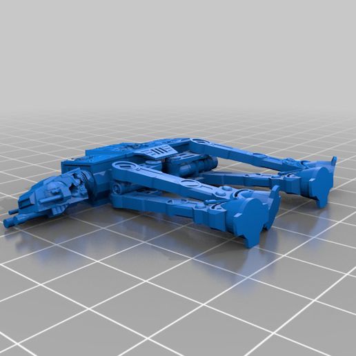 star wars legion wrecked at-at tool terrain starwars 3d printing 3D print model - Mito3D