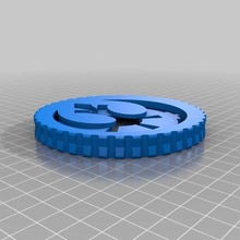 star savaşlar yapıcı madeni para makerscoin imparatorluk logo asiler 3d_printing_tests 3d print model - Mito3D