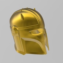 stella guerre mandaloriane armorer fabbro casco vari disney cosplay oggetti di scena star wars beskar 3d print model - Mito3D