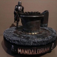 star wars mandalorian forge game diorama 3d print model - Mito3D