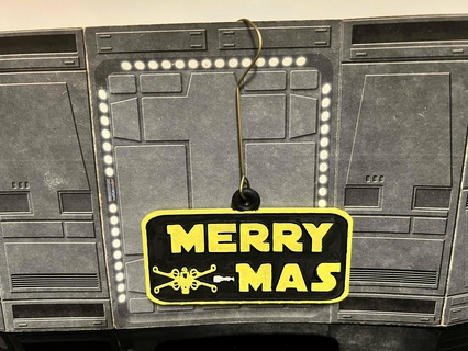 Estrela guerras alegre natal Natal enfeite casa advento calendário 2023 açao figura 1 18 375 Hasbro Kenner vintage darth Vader 3d print model - Mito3D