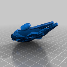 star wars millennium falcon sla print photon supported starwars vehicles 3d print model - Mito3D