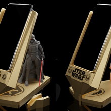 star savaşlar telefon Kulp destek Darth Vader bebek Yoda 2 1 3d Yazdır model Sanat Sith Jedi 3d print model - Mito3D