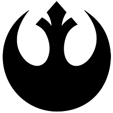 star wars rebellion alliance emblem rebel starwars signs logos 3d print model - Mito3D